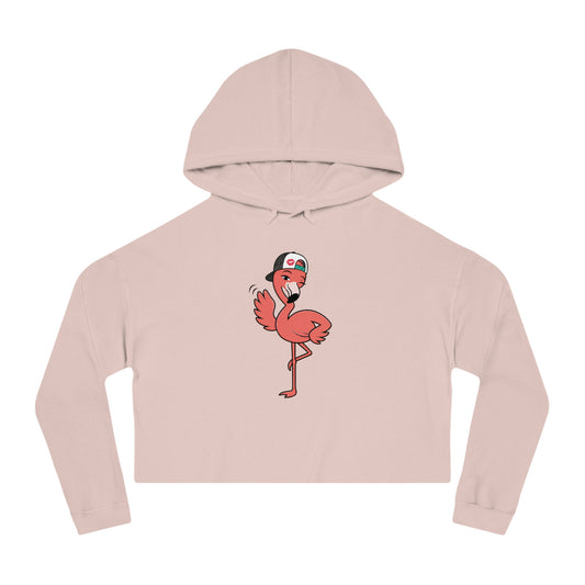 The Flamingle™ Crop Hoodie