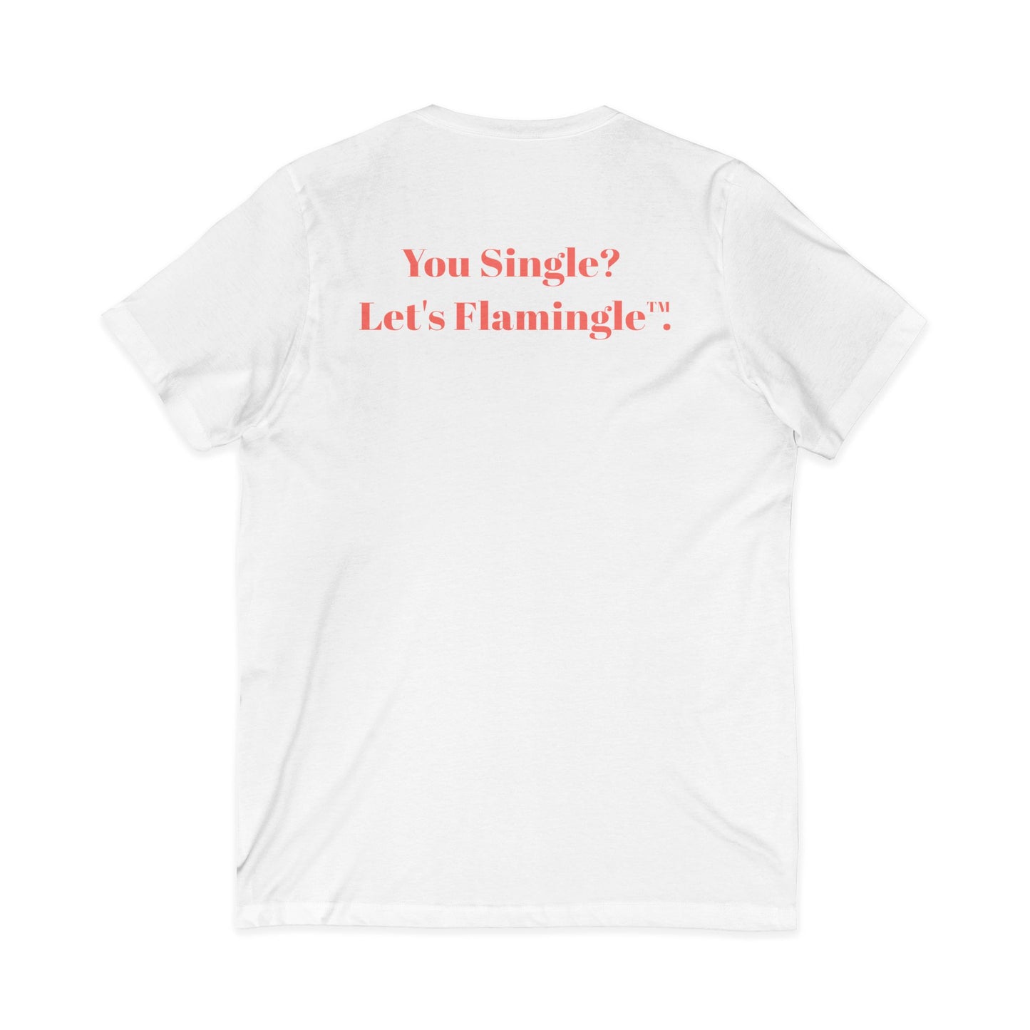 The Flamingle™ Unisex V-Neck Tee