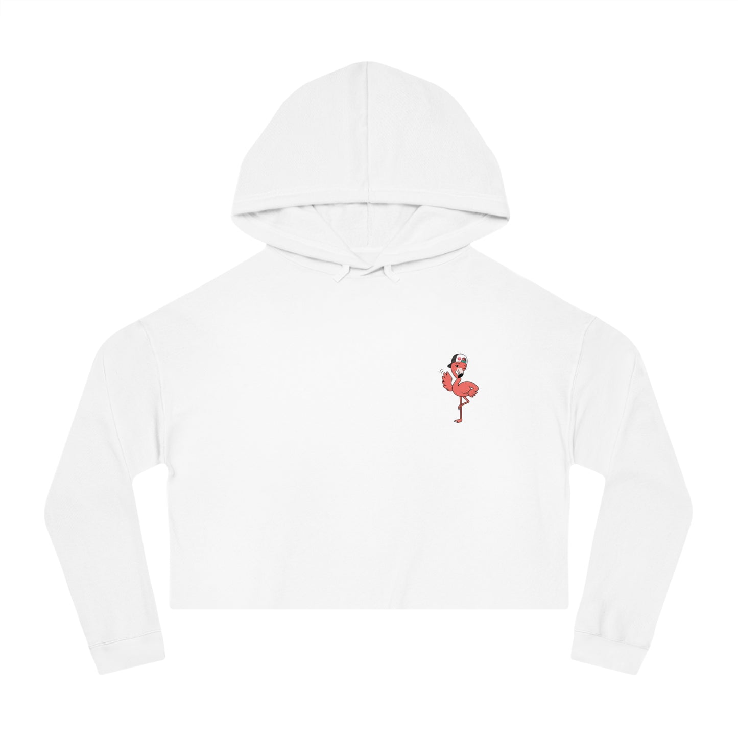 The Flamingle™ Women's Crop Hoodie