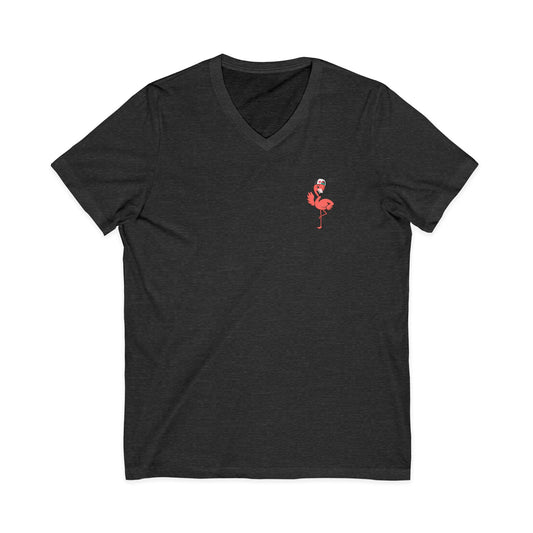 The Flamingle™ Unisex V-Neck Tee