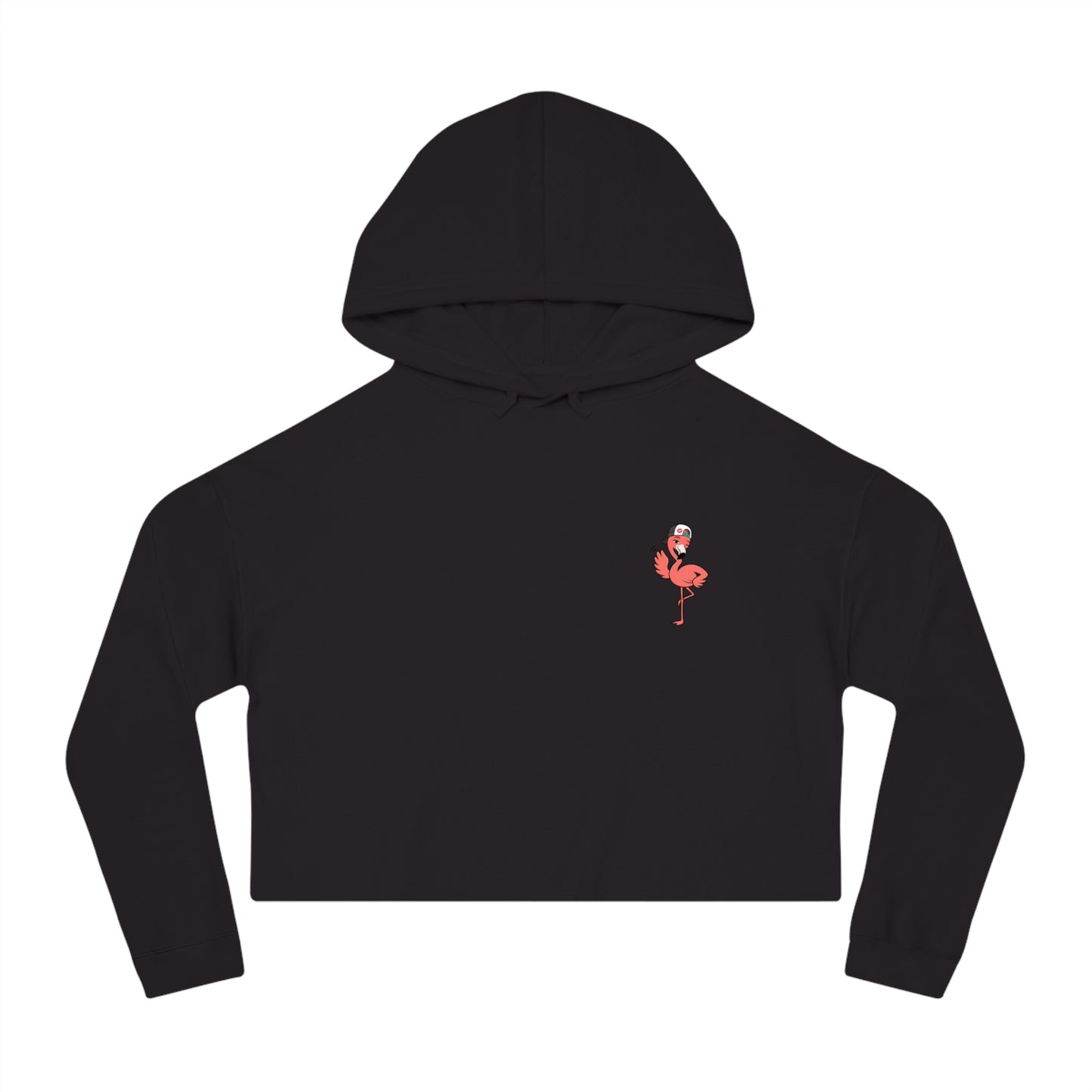 The Flamingle™ Women's Crop Hoodie