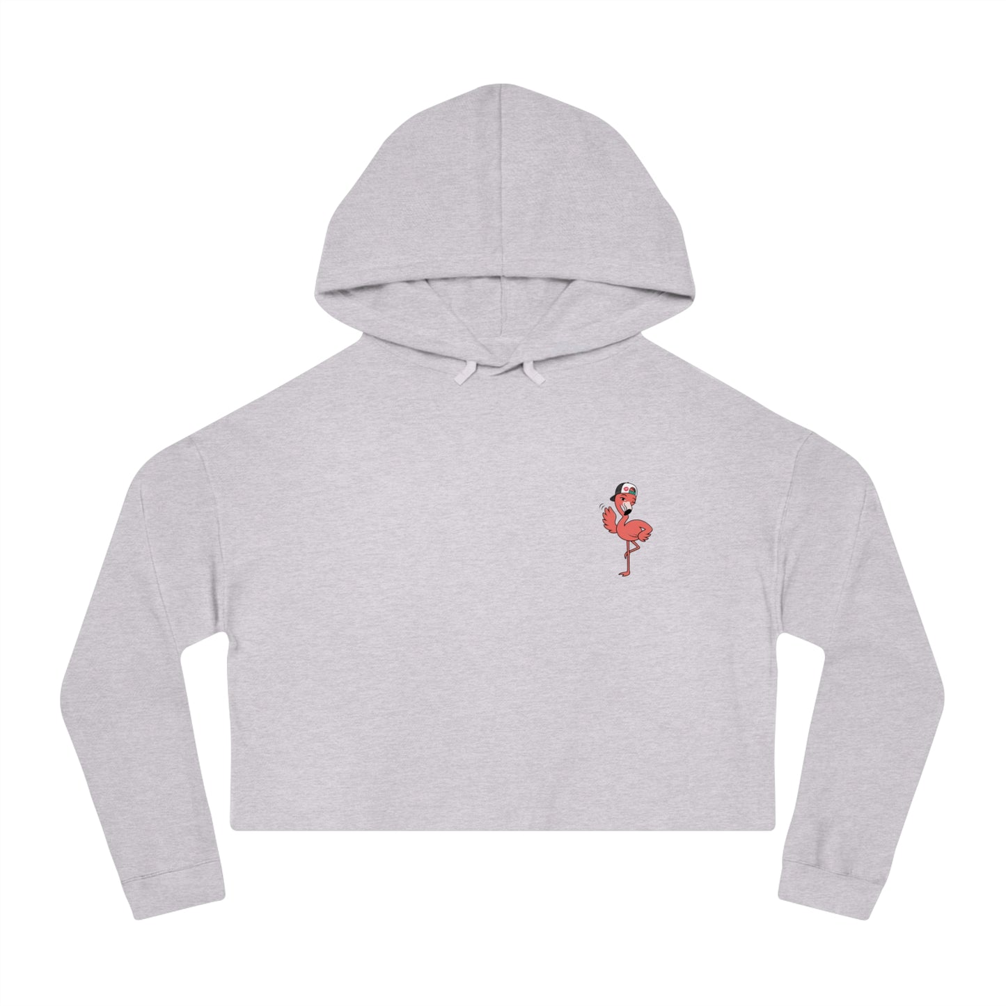 The Flamingle™ Women's Crop Hoodie