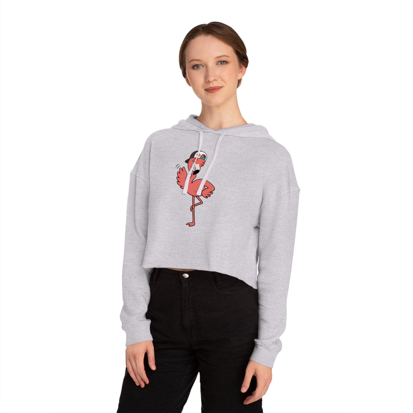 The Flamingle™ Crop Hoodie