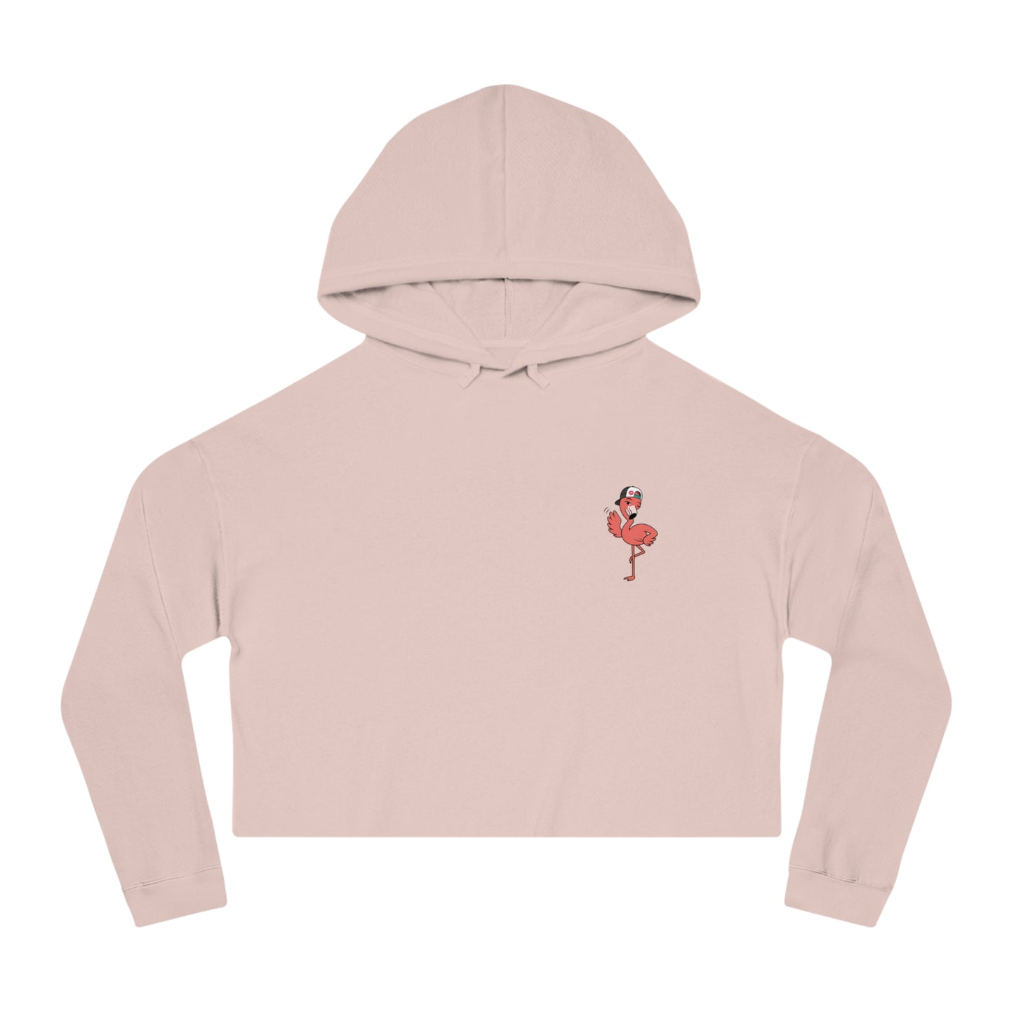 The Flamingle™ Women's Crop Hoodie