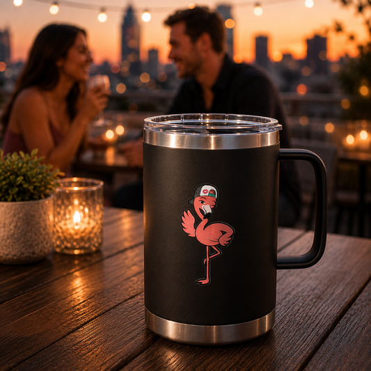 The Flamingle™ Sticker