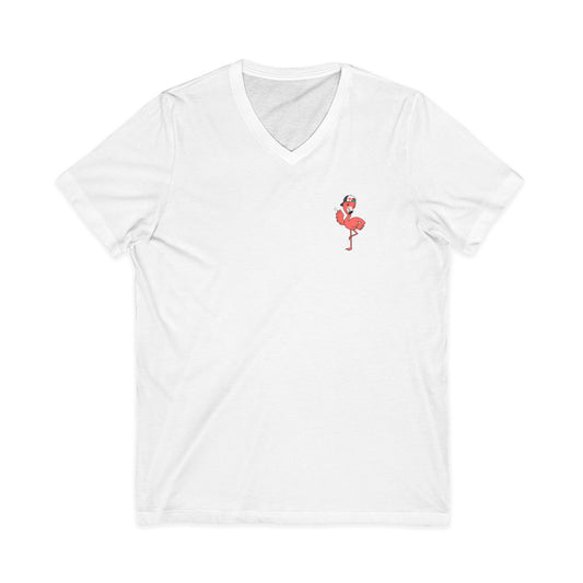 The Flamingle™ Unisex V-Neck Tee
